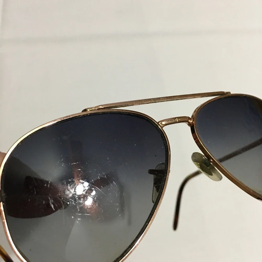 Ray-Ban RB3625 New Aviator 9202/3F Sunglasses Unisex 58mm Gold Blue Italy